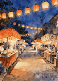 Festival Street Evening