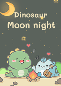 Dinosaur & Moon night!