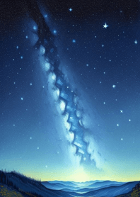 Mountain, Sea, and Moonlit Night 85dd98