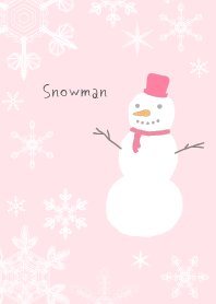 Nordic Snowman : pink WV