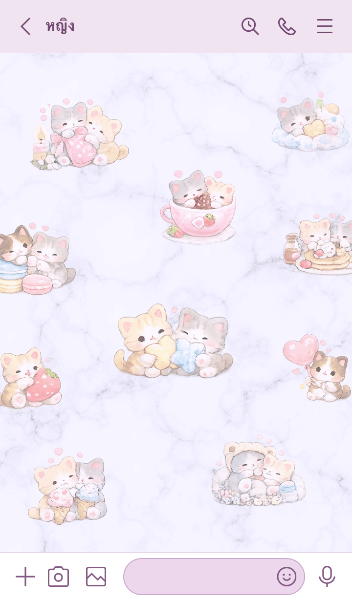Purple Dreamy Kitty รูปที่ 2