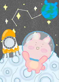 粉色生物出航去