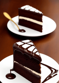 Coffee strawberry chocolate cake E6D0d0