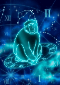 Zodiac Monkey -Aquarius-2022
