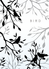 Small bird - BLACK -