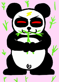 毒舌パンダⅠ 笹の葉ばかり食ってんじゃん