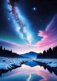 Bright Moon and Dawn 583A5E