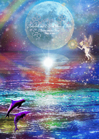Tinkerbell and Dolphin Moon of Luck