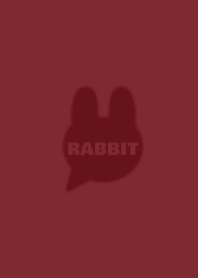 SIMPLE RABBIT - BROWN RED