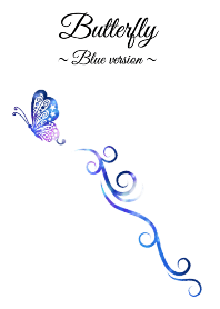 ♥ペア♥Butterfly Blue version