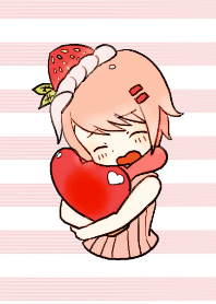 strawberry bavarois girl