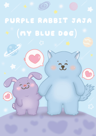 เจ้าหมูจาจา(หมาสีฟ้าของฉัน) สีม่วง 02