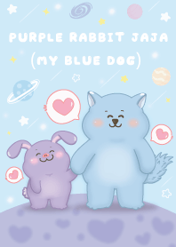 Love My Blue Dog -JAJA (Purple) Sp.02