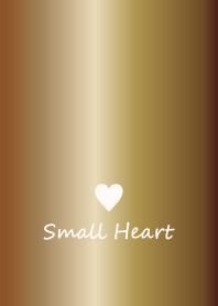 Small Heart *GlossyBrown 2*