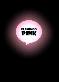 Flamingo Pink in black v.4