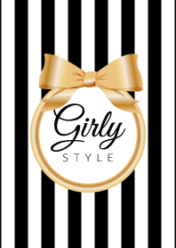 Girly Style-GOLDStripes8
