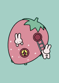 Strawberry and rabbit :-)
