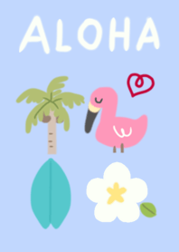 cute aloha and surf Theme