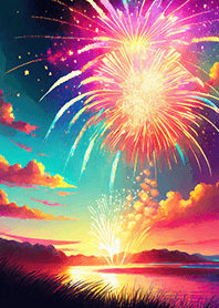 Beautiful Fireworks Theme#462
