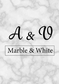 A&V-Marble&White-Initial