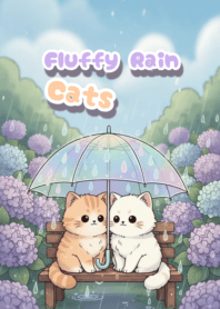 Fluffy Rain Cats