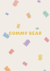 yammy gummy bear2 / beige