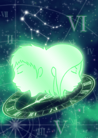 12星座 双子座 -緑の時間の世界-