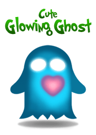 Cute Glowing Ghost theme
