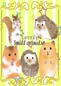 Lovely small animals yellow