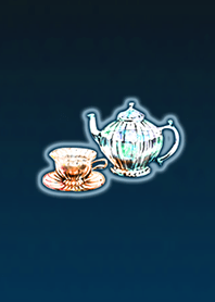 Teapot Light Blue @ Winter Feature