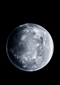 Silver moon light