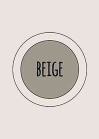 Beige 3 (Bicolor) / เส้นวงกลม