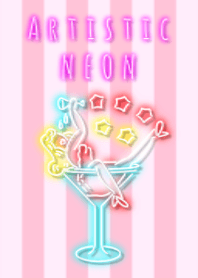 Artistic Neon!!!!!ピンクver.!!!