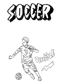 SIMPLE SOCCER FOOTBALL dribble