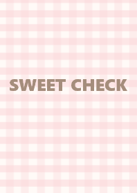 =SWEET CHECK= PINKBROWN