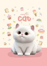 แมวเลิฟเว่อร์ : บริติช ช็อตแฮร์ (สีชมพู)