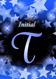 T-Initial-Star-Cobalt blue