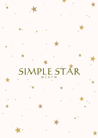 SIMPLE STAR 37 -NATURAL YELLOW-