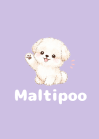 มอลทิพูสไตล์วาดมือ Purple 04