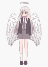 天使とうさぎ