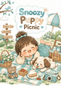 Snoozy Puppy Picnic