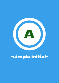 simple initial-A- THEME 79