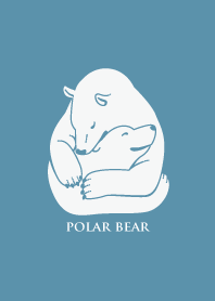 Polar bear hug! theme