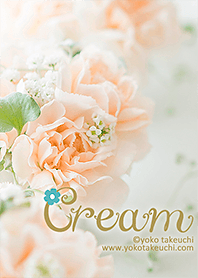Cream ～クリーム色の花のアレンジ～