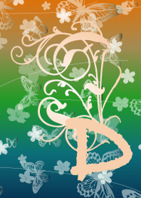 ~Initial Butterfly&cherry blossoms D~