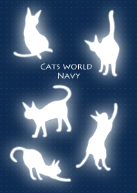 Cats world navy