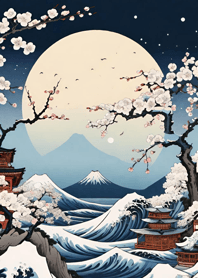 Ukiyo-e Mountains, Seas 0D9bD6