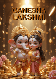 พระพิฆเนศ,พระแม่ลักษมี,สุข.มั่งมี,รวย