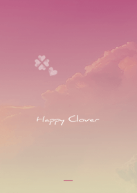 ピンク : Happy clover