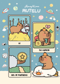 Capybara cute mutelu : money and love